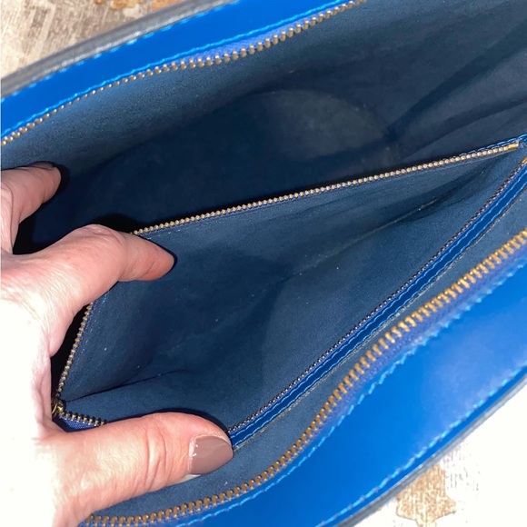 Louis Vuitton Blue Epi Leather Saint Jacques GM Shoulder bag - Picture 6 of 8